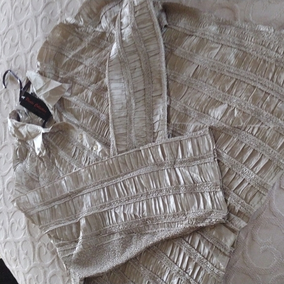 4@30.00 or 20.00 NWOT   Plus Size Blouse by Pleats Collection - Picture 12 of 15